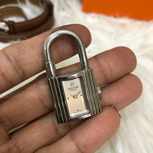 Hermes kelly double band watch - Picture 7 of 8